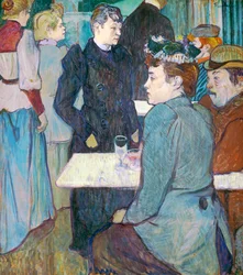 Een hoek van de Moulin de la Galette, 1892